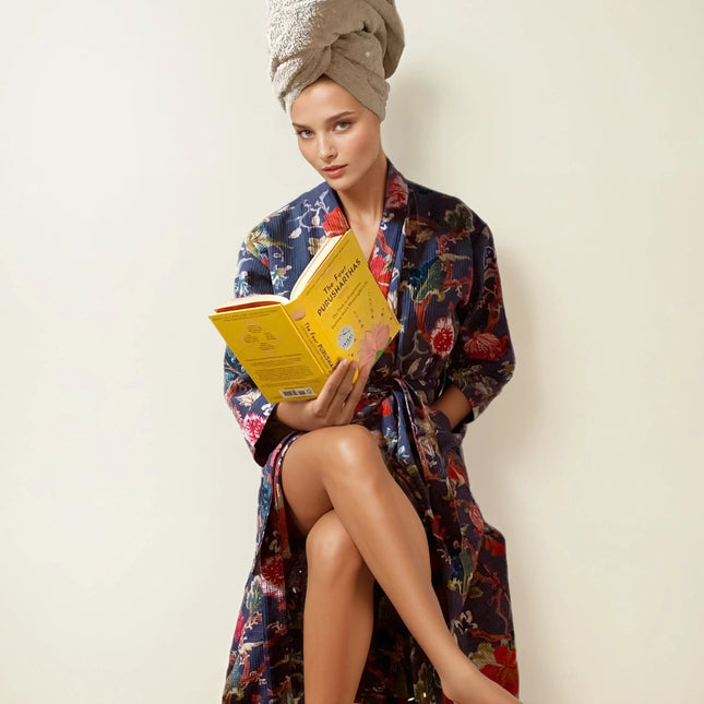 Bangkok Accappatoio 🌿 Royal Blue