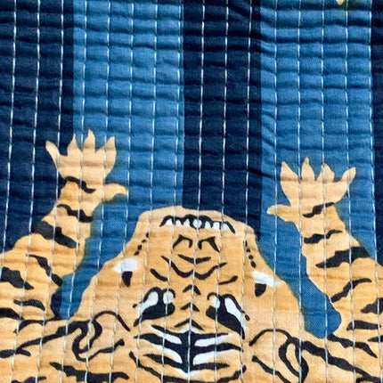 Roary Pouches 🐾 Tigers on Blue