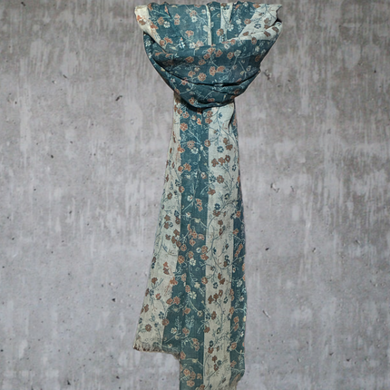 Sciarpa 100% Lana ❄️ Giardino