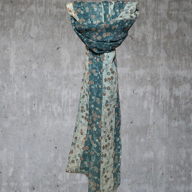 Sciarpa 100% Lana ❄️ Giardino