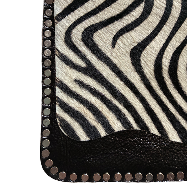 Leather Bag   🐾 Zebra su nero