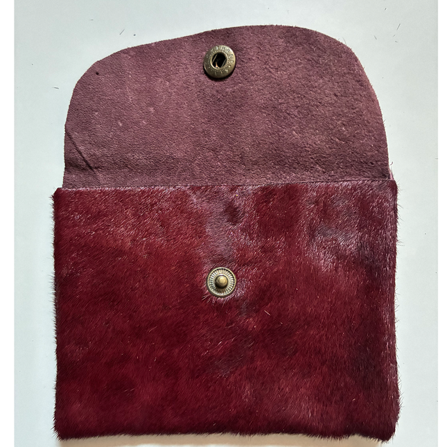 Portacarte/ portamonete in pelle 🐾 Vino