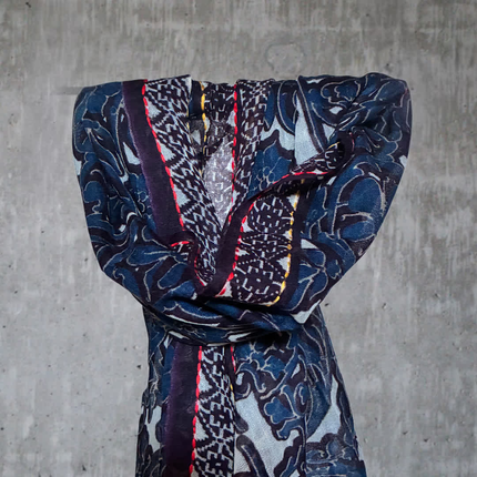 Sciarpa Ricamata a mano 100% Lana ❄️ Rinascimento