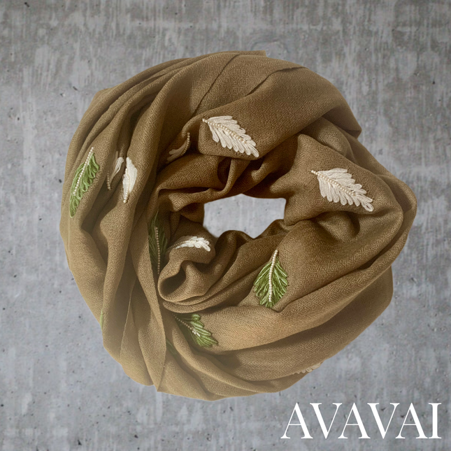 Pearls & Feathers❄️ Sciarpa 100%Lana - Autunno