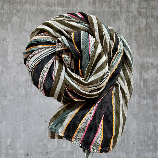 Sciarpa/ Beach Sarong Cotone ★ Charcoal