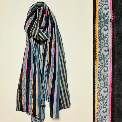 Sciarpa/ Beach Sarong Cotone ★ Charcoal