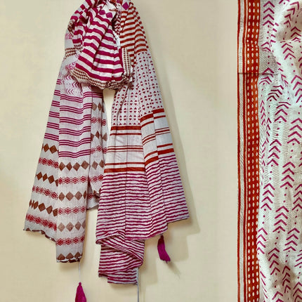 Sciarpa/ Beach Sarong Cotone ★ Plum