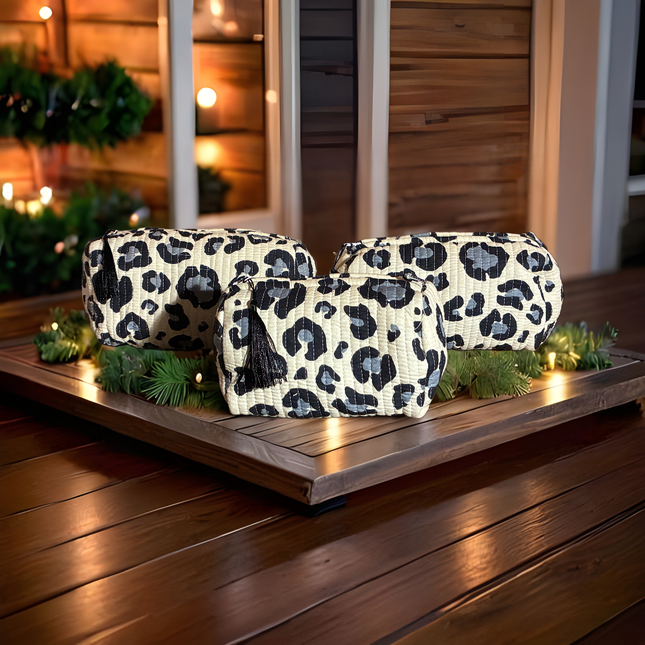 The Roary Pouches 🐾 Blue Leopard