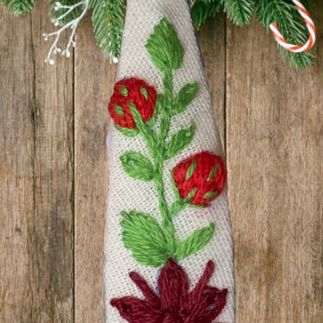 Hair Clips ❀ Fragole ❀ Fermagli Ricamati a mano