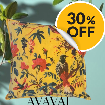 Federa per Cuscino in Velluto ✨ Exotic Yellow