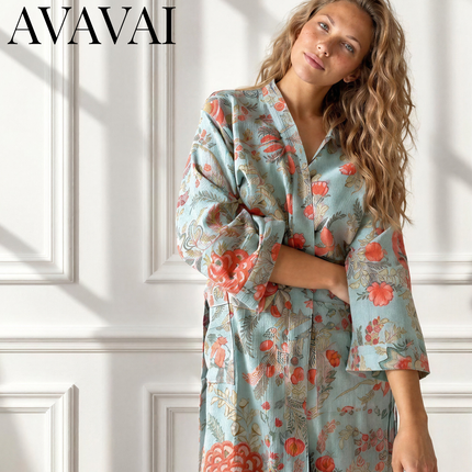Accappatoio Nido d'Ape 100% Cotone 🌿 Chintz