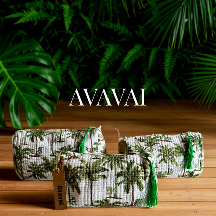 Roary Pouches 🐾 Green Palm