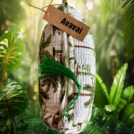 Roary Pouches 🐾 Green Palm