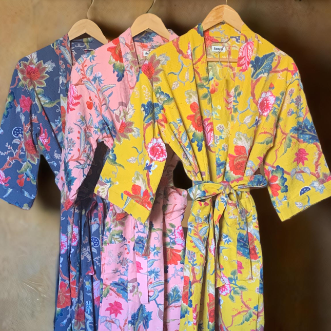 Bangkok Bath Robes ✨100% Waffle Cotton