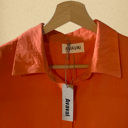Zahara Camicia con Tasche ✨ Royal Orange