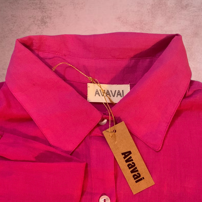 Zaraha Camicia con Tasche ✨ Fuchsia Obsession