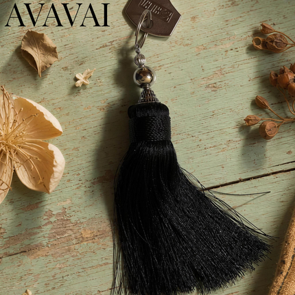Portachiavi/Charm da Borsa Siam ❤︎ Nero