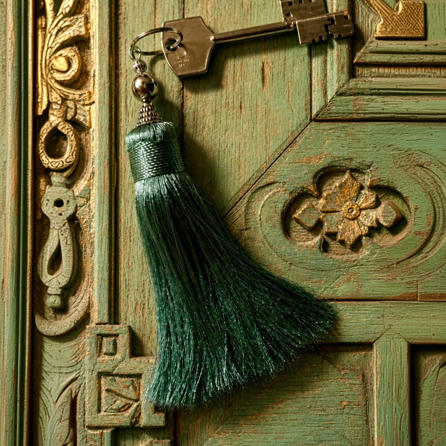 Portachiavi/Charm da Borsa Siam ❤︎ Celadon Green