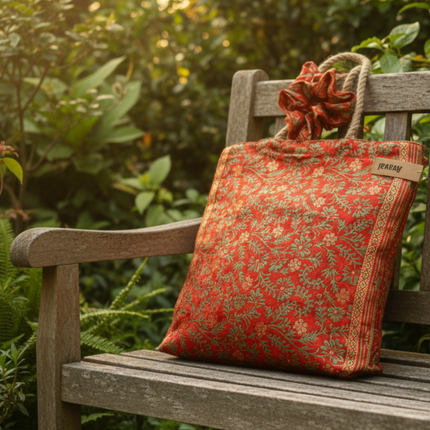 The Silky Shopper Bag + Scrunchie ★ Festy