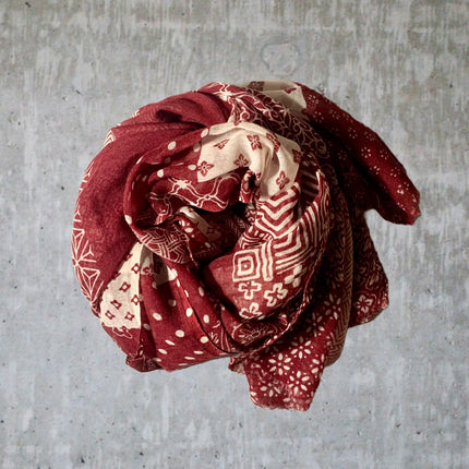 Sciarpa Grande 100% Lana ❄️ Bordeaux