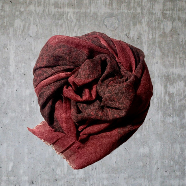 Sciarpa 100% Lana ❄️ Vino Rosso