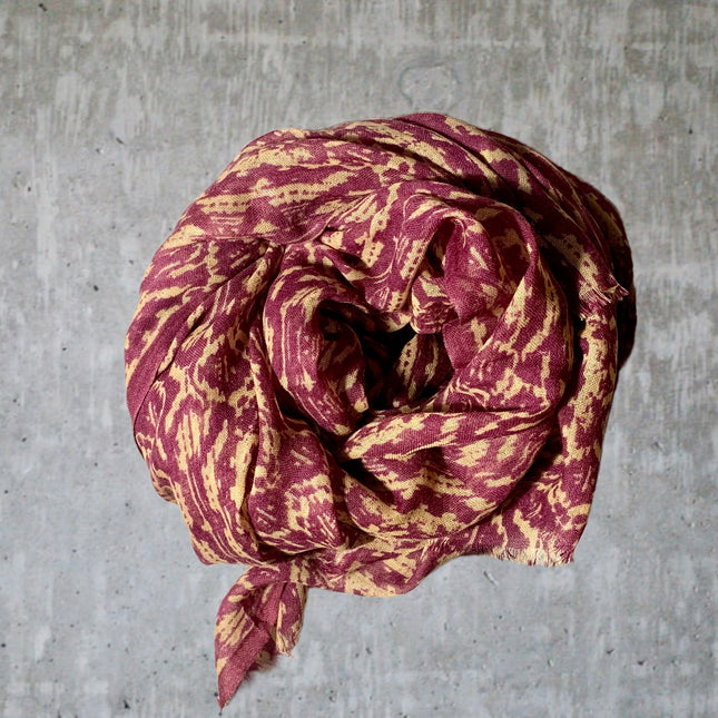 Sciarpa Grande 100% Lana ❄️ Purple Rain