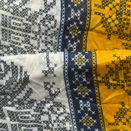 Sciarpa/ Beach Sarong Cotone ★ Cross Stitch