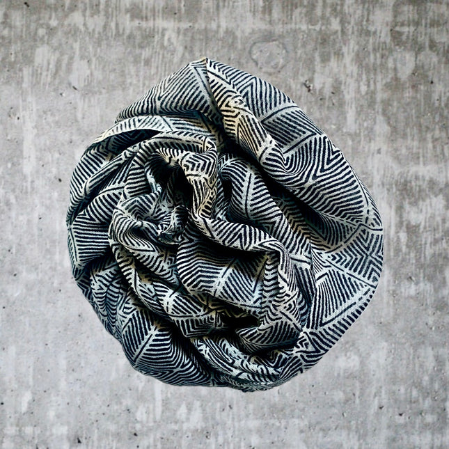 Sciarpa Grande 100% Lana ❄️ Zig Zag