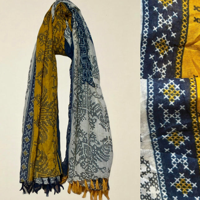 Sciarpa/ Beach Sarong Cotone ★ Cross Stitch
