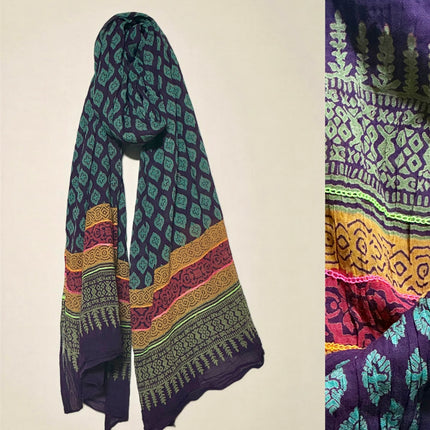 Sciarpa/ Beach Sarong Cotone ★ Viola