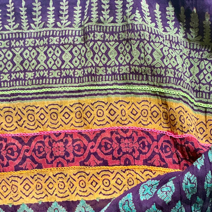 Sciarpa/ Beach Sarong Cotone ★ Viola