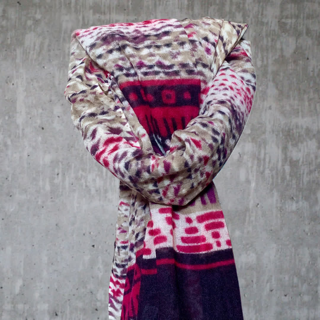 Sciarpa Grande 100% Lana ❄️ Neve