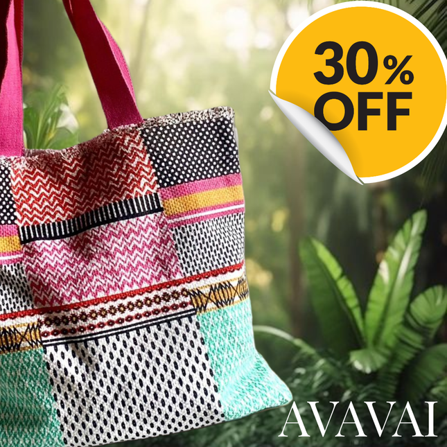 Borsa di Spiaggia ✨ Patchwork ✨ Edizione Limitata