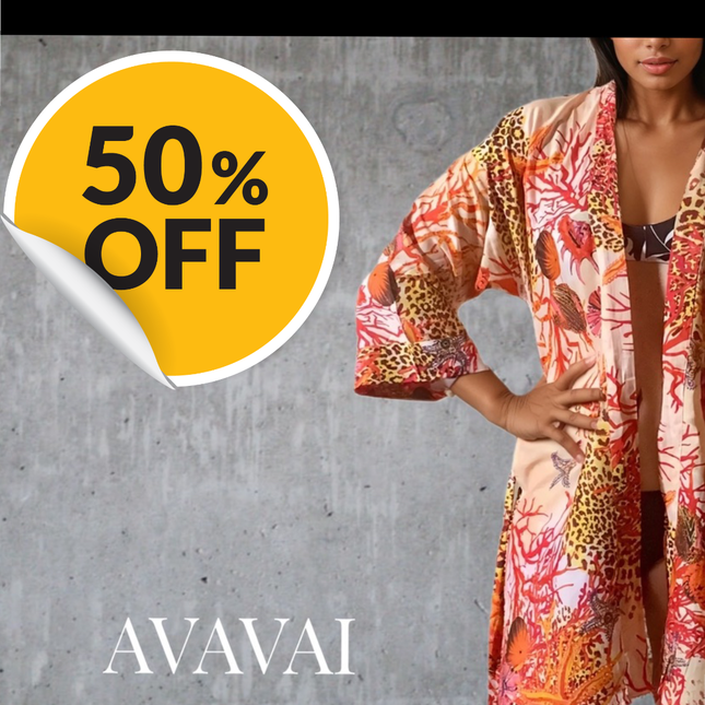 Beach Kimono ✨ Coral Reef