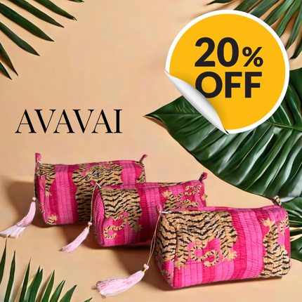 The Roary Pouches ✨ Fuchsia Tiger