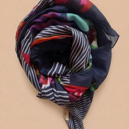Sciarpa/ Beach Sarong Cotone ★ Navy