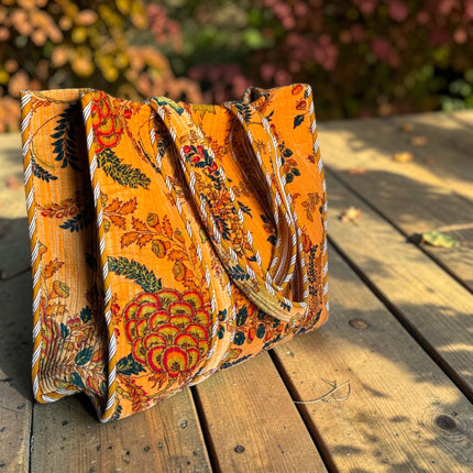 Borsone in Velluto ☆ Tangerine
